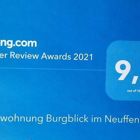 Ferienwohnung Burgblick Im Neuffener Tal Mit Sauna Und Wallbox Frickenhausen  Exterior photo